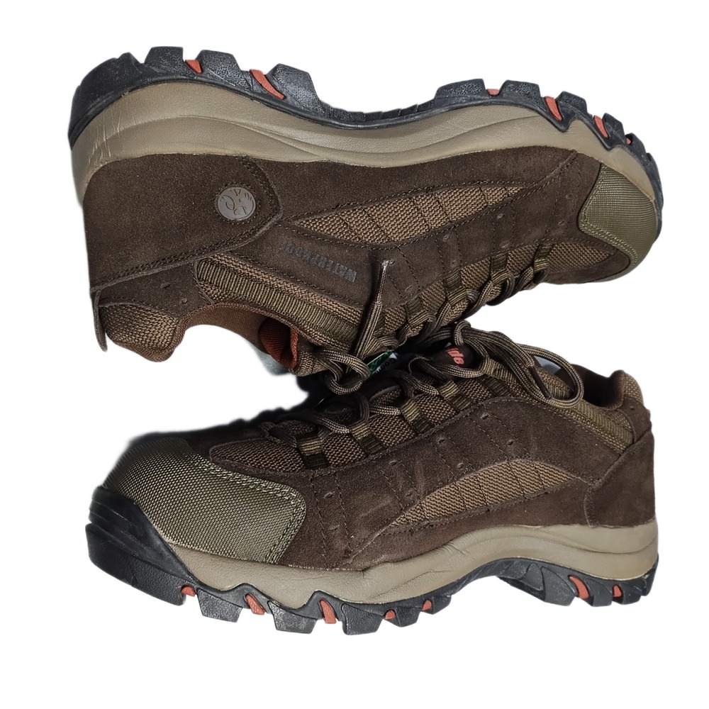 Northside Ridgecrest Hiking Shoes Mens Size 12 Brown Leather Waterproof Lace Up